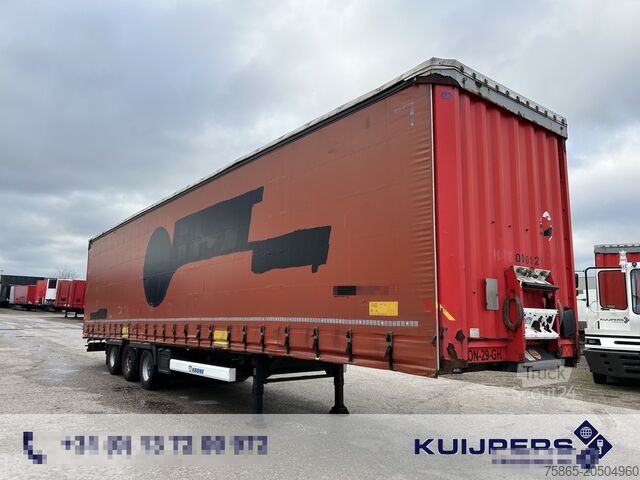 Skjutbara presenningar Krone Profi Liner / Mega / Pritsch - Plane / BPW Trom...