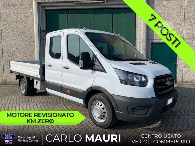 Furgone pick-up Ford Transit 350 7 posti - Cassone - Euro 6d