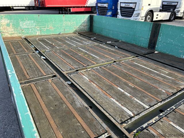 Platforma ładunkowa Lako AW 218 LZV / Wipkar - Mid axle Trailer / Side B...