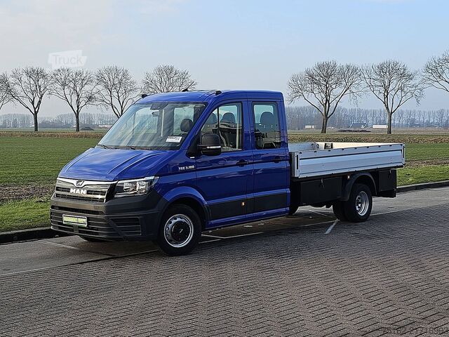 Грузоподъемная платформа M.A.N. TGE 3.180 Open Laadbak Dub Cab