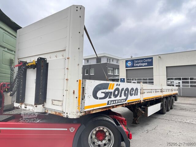 مركبة تجارية Kögel SN24  3 Achs Baustoff Bordwände LiFT SAF Achsen