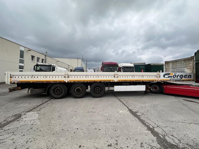 مركبة تجارية Kögel SN24  3 Achs Baustoff Bordwände LiFT SAF Achsen