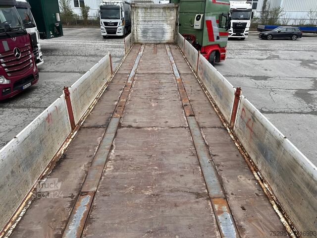 مركبة تجارية Kögel SN24  3 Achs Baustoff Bordwände LiFT SAF Achsen