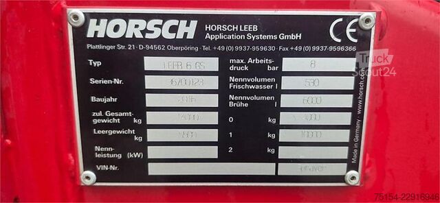 Ackerspritze Horsch Leeb 6 GS