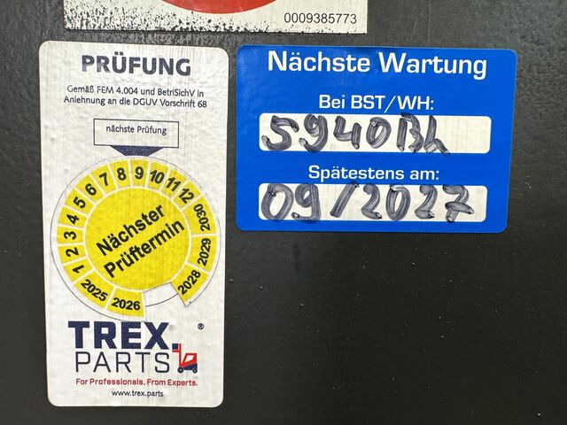 Batterie 2022 S+UVV 09/2027 Linde E 30/600H