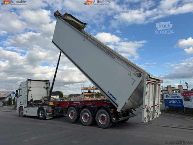 Sklopný návěs Schmitz Cargobull SKI 24 SL8.2 Liftachse Elektrisches Plane Scheibenbremse