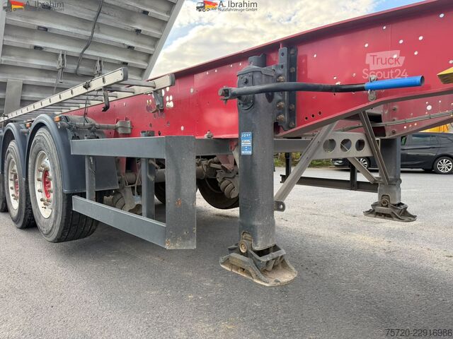 Sklopný návěs Schmitz Cargobull SKI 24 SL8.2 Liftachse Elektrisches Plane Scheibenbremse
