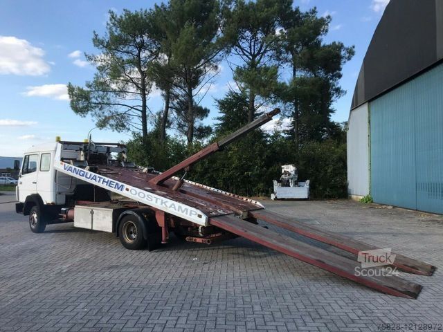 Abschleppwagen MERCEDES-BENZ Ecoliner 814  (914)mit ISOLI   Aufbau und Brille