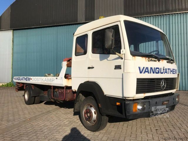 Abschleppwagen MERCEDES-BENZ Ecoliner 814  (914)mit ISOLI   Aufbau und Brille