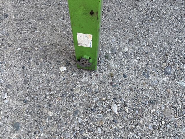 Wechselbrücke s plosko platformo Krone Baustoff 7,45 Multilockrahmen Türen