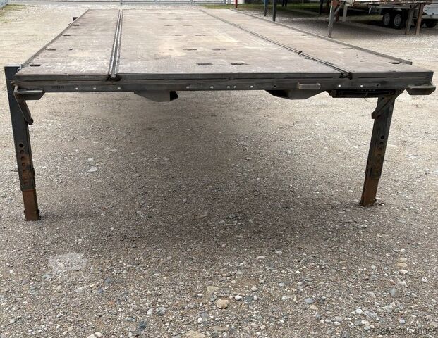 Odprto zamenljivo telo Wecon Plattform mittig Zurrringe für Holz usw.