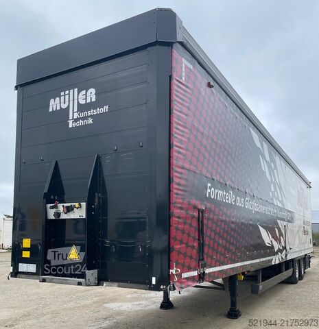 Open oplegger met zeil Schmitz Cargobull SCB S2 SCS 18/1-13.62 Curtainsider