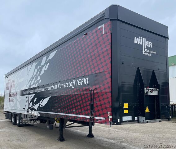 Open oplegger met zeil Schmitz Cargobull SCB S2 SCS 18/1-13.62 Curtainsider