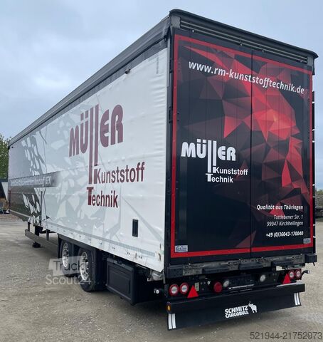 Open oplegger met zeil Schmitz Cargobull SCB S2 SCS 18/1-13.62 Curtainsider