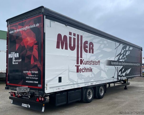 Open oplegger met zeil Schmitz Cargobull SCB S2 SCS 18/1-13.62 Curtainsider