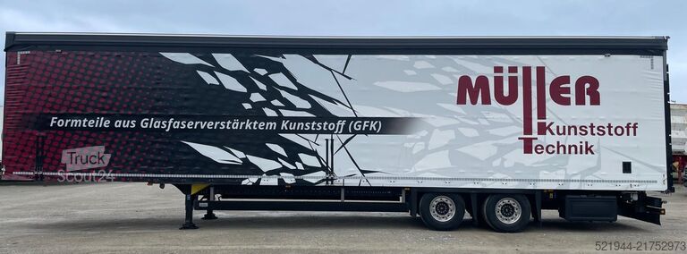 Open oplegger met zeil Schmitz Cargobull SCB S2 SCS 18/1-13.62 Curtainsider
