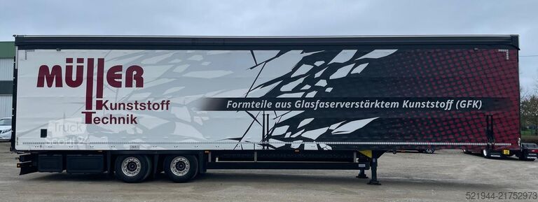 Open oplegger met zeil Schmitz Cargobull SCB S2 SCS 18/1-13.62 Curtainsider