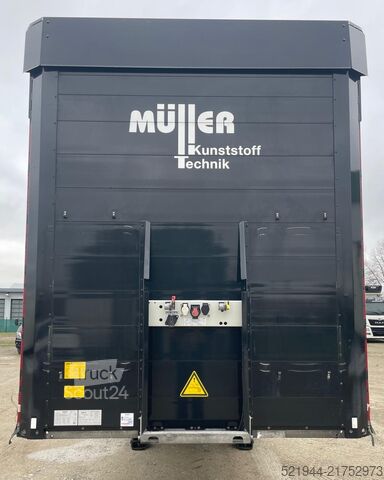 Open oplegger met zeil Schmitz Cargobull SCB S2 SCS 18/1-13.62 Curtainsider