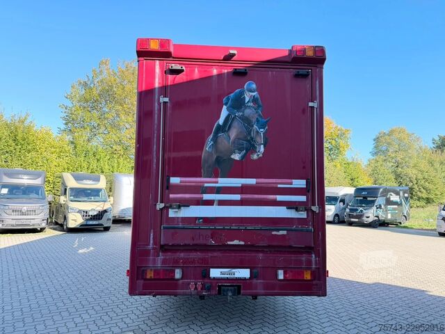Boskapsbil SCANIA P320 EHC Aufbau 6-7 Pferde Wohnung