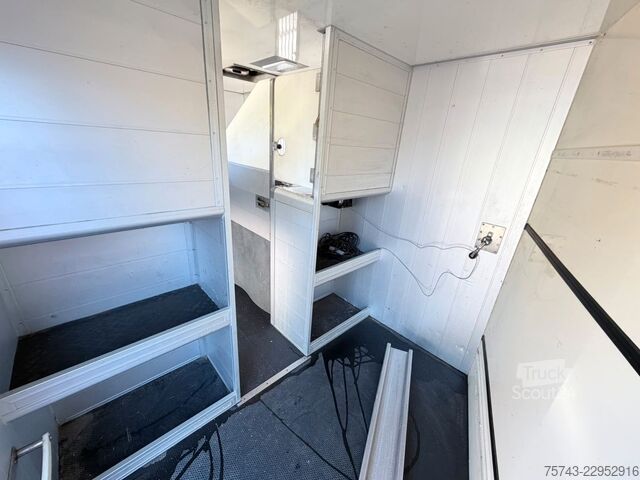 Boskapsbil SCANIA P320 EHC Aufbau 6-7 Pferde Wohnung