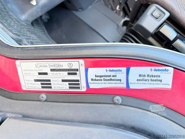 Boskapsbil SCANIA P320 EHC Aufbau 6-7 Pferde Wohnung