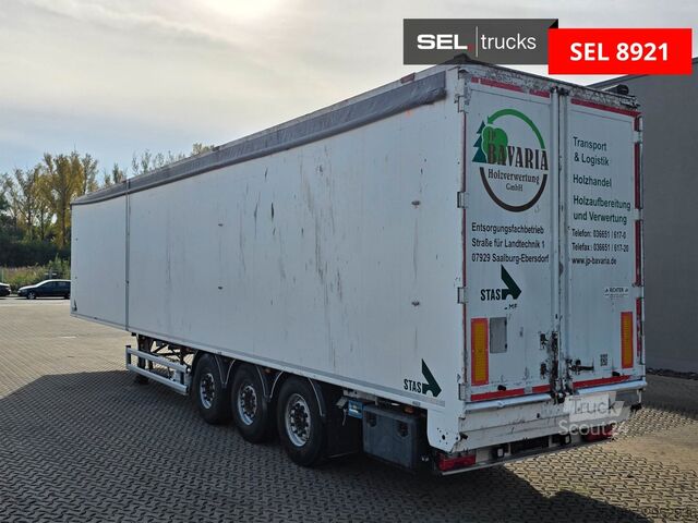 Oplegger met walking floor STAS S300ZX | Liftachse