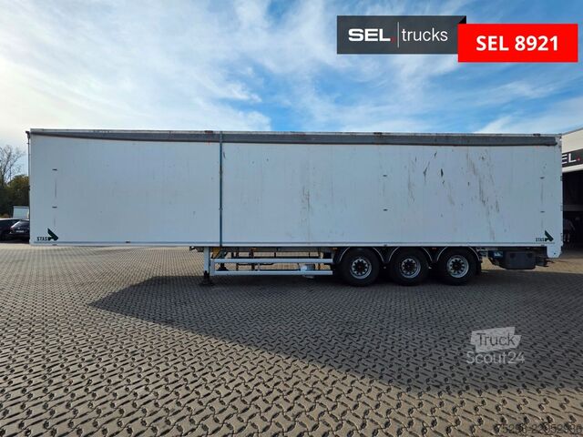 Oplegger met walking floor STAS S300ZX | Liftachse