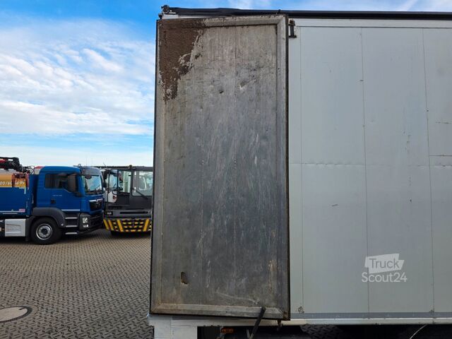 Oplegger met walking floor STAS S300ZX | Liftachse