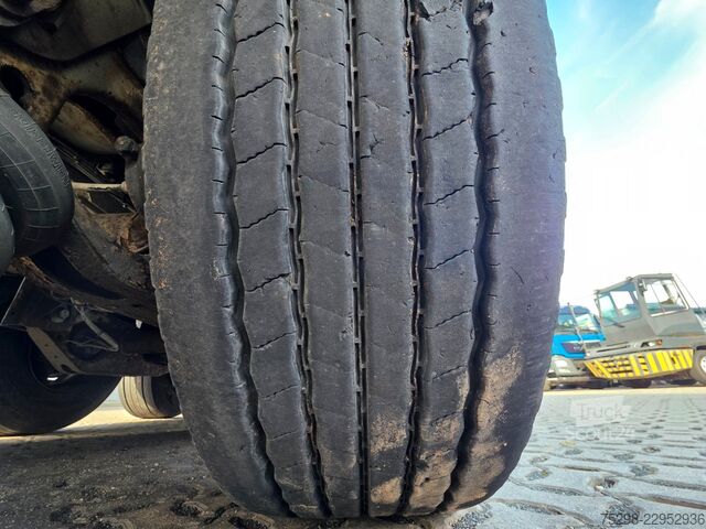 Oplegger met walking floor STAS S300ZX | Liftachse