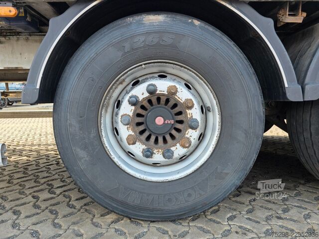 Oplegger met walking floor STAS S300ZX | Liftachse