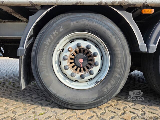 Oplegger met walking floor STAS S300ZX | Liftachse