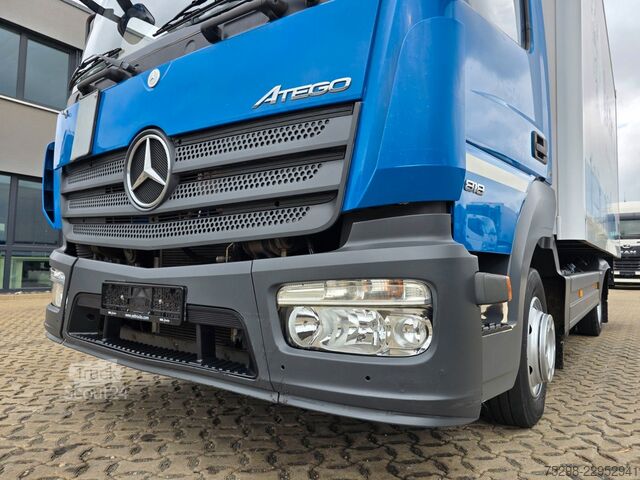 Skåpbil MERCEDES-BENZ Atego 818 | Totwinkelkamera | Ladebordwand