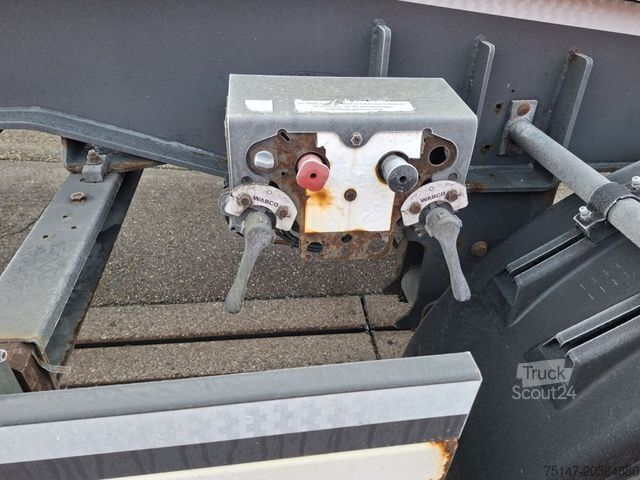 Remorcă roll off SCHMITZ CARGOBULL 18 to 2-Achs ACF 18 Abroll- Schlittenanhänger