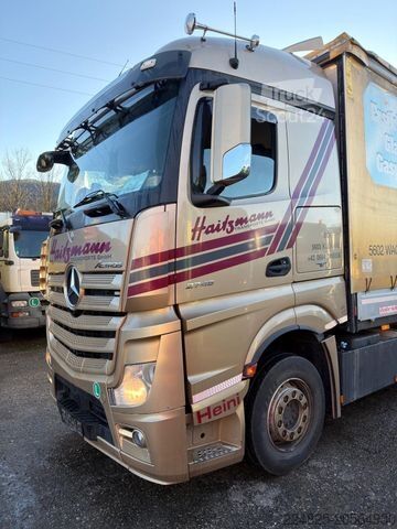 Tovorno vozilo s ravno platformo in ponjavo MERCEDES-BENZ ACTROS 2745 PRITSCHE PLANE*2016*1HAND*EURO6*