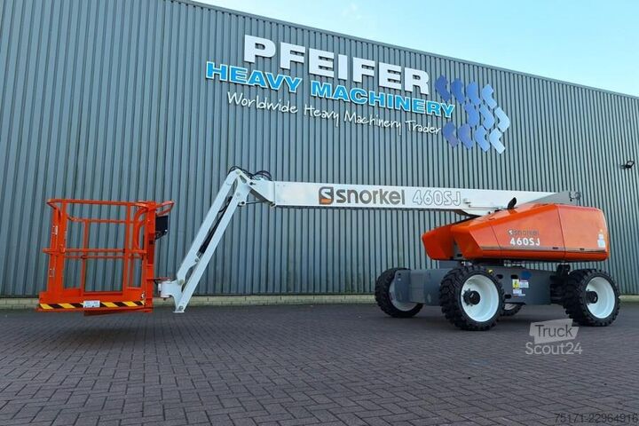 Teleskopbühne Snorkel 460SJ Valid Inspection, CE, Diesel, 4x4 Drive, 16m