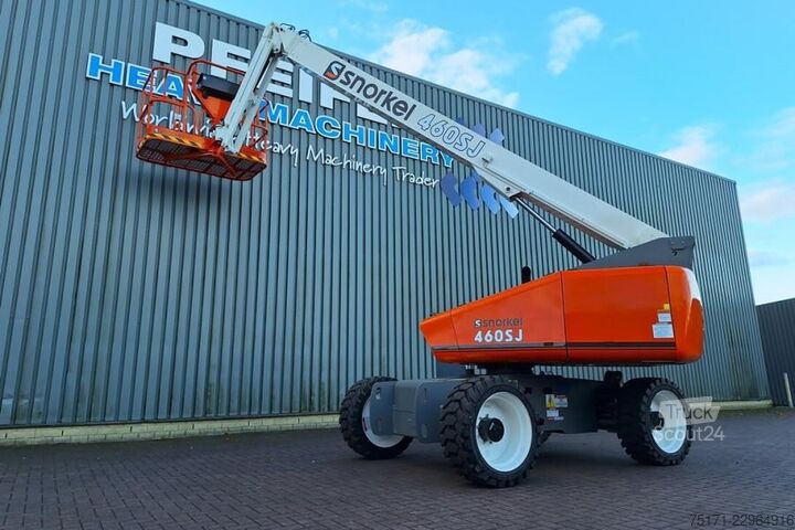 Teleskopbühne Snorkel 460SJ Valid Inspection, CE, Diesel, 4x4 Drive, 16m