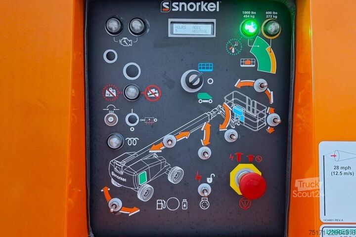 Teleskopbühne Snorkel 460SJ Valid Inspection, CE, Diesel, 4x4 Drive, 16m