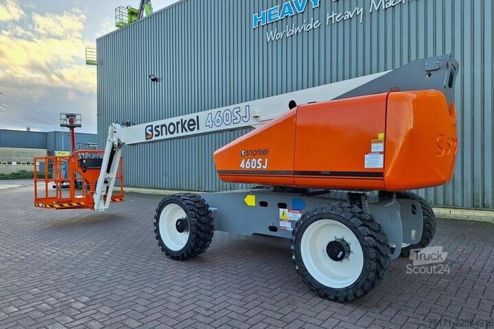 Teleskopbühne Snorkel 460SJ Valid Inspection, CE, Diesel, 4x4 Drive, 16m