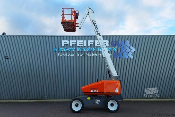 Teleskopbühne Snorkel 460SJ Valid Inspection, CE, Diesel, 4x4 Drive, 16m