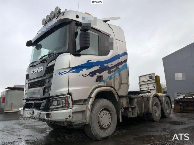 Standard-SZM Scania R650 XT 6x4 Tractor unit – Hydraulics for tipping