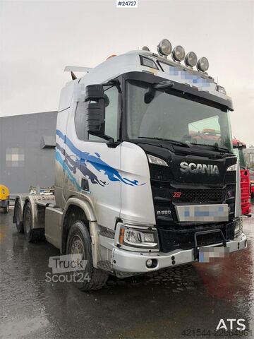 Standard-SZM Scania R650 XT 6x4 Tractor unit – Hydraulics for tipping