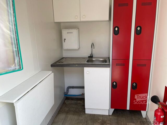 контейнер майстерня  8m Werkstatt Office Büro Container