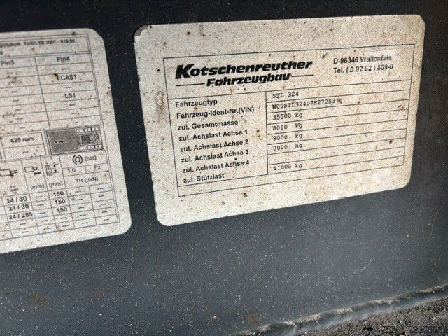 Remorque surbaissée KOTSCHENREUTHER STL 324