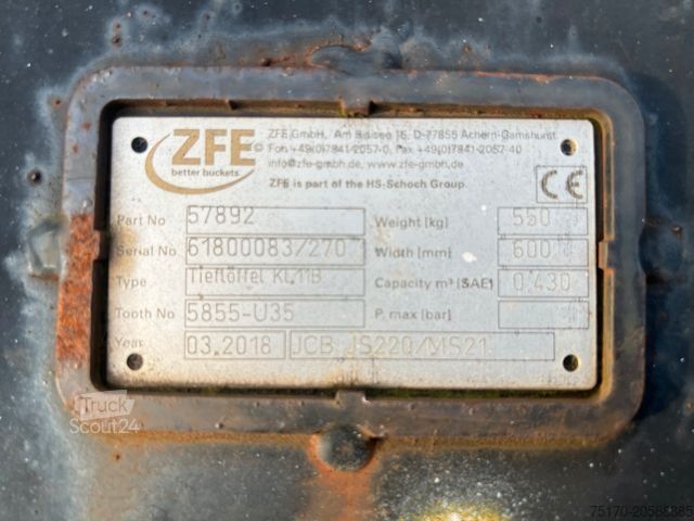 Другое  Tieflöffel / Löffel / MS21 / 600 mm / 2018