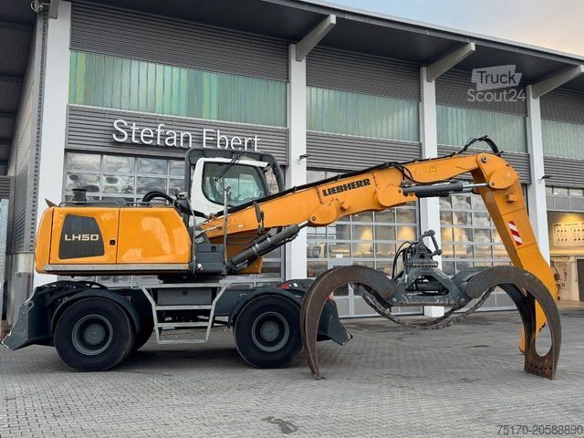 Kolesni bager LIEBHERR LH 50 M Timber / inkl. Holzzange / 2020 / 11m