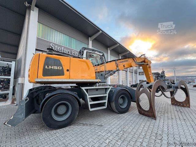 Kolesni bager LIEBHERR LH 50 M Timber / inkl. Holzzange / 2020 / 11m