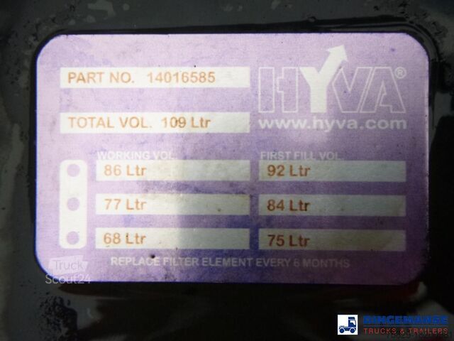 Sistema de braço de gancho Mercedes-Benz Actros 2843 6x2 Hyva container hook 20t