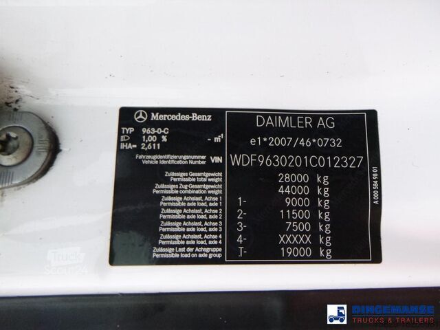 Sistema de braço de gancho Mercedes-Benz Actros 2843 6x2 Hyva container hook 20t