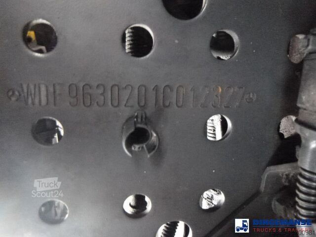 Sistema de braço de gancho Mercedes-Benz Actros 2843 6x2 Hyva container hook 20t