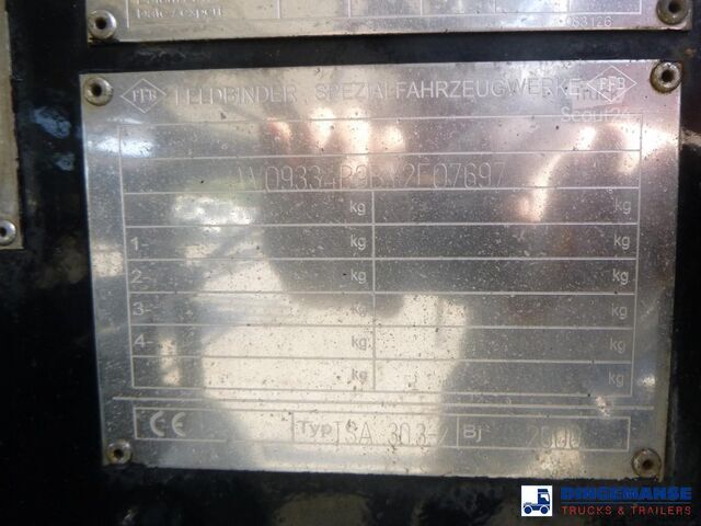 Резервуар Feldbinder Food tank inox 30 m3 / 1 comp